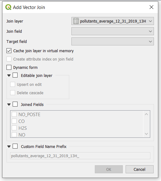 Joining a layer table